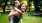 a woman holding a child